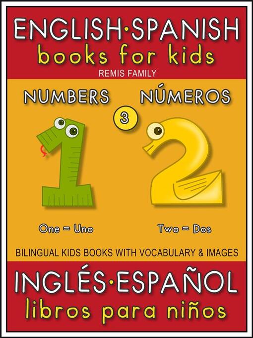 Cover image for 3--Numbers (Números)--English Spanish Books for Kids (Inglés Español Libros para Niños)